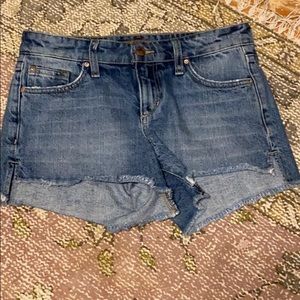 Joes blue jean shorts